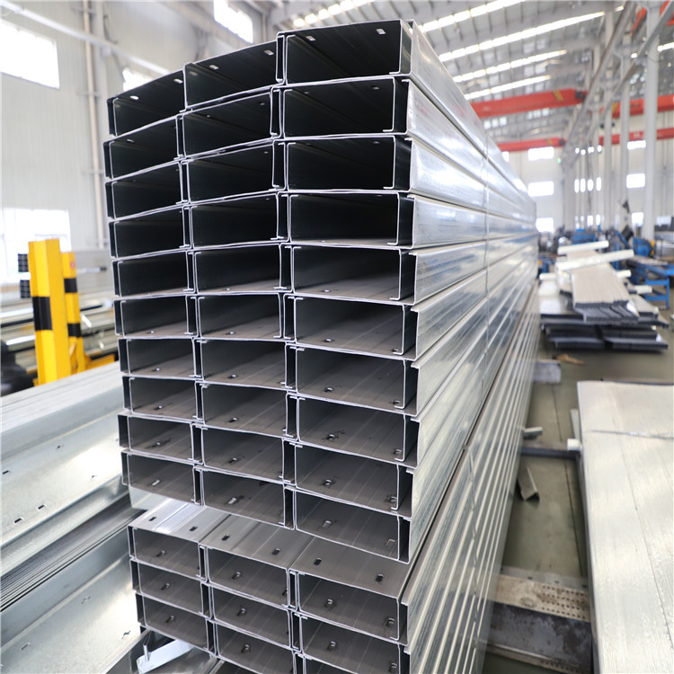 C-beam solar rack galvanized carbon steel