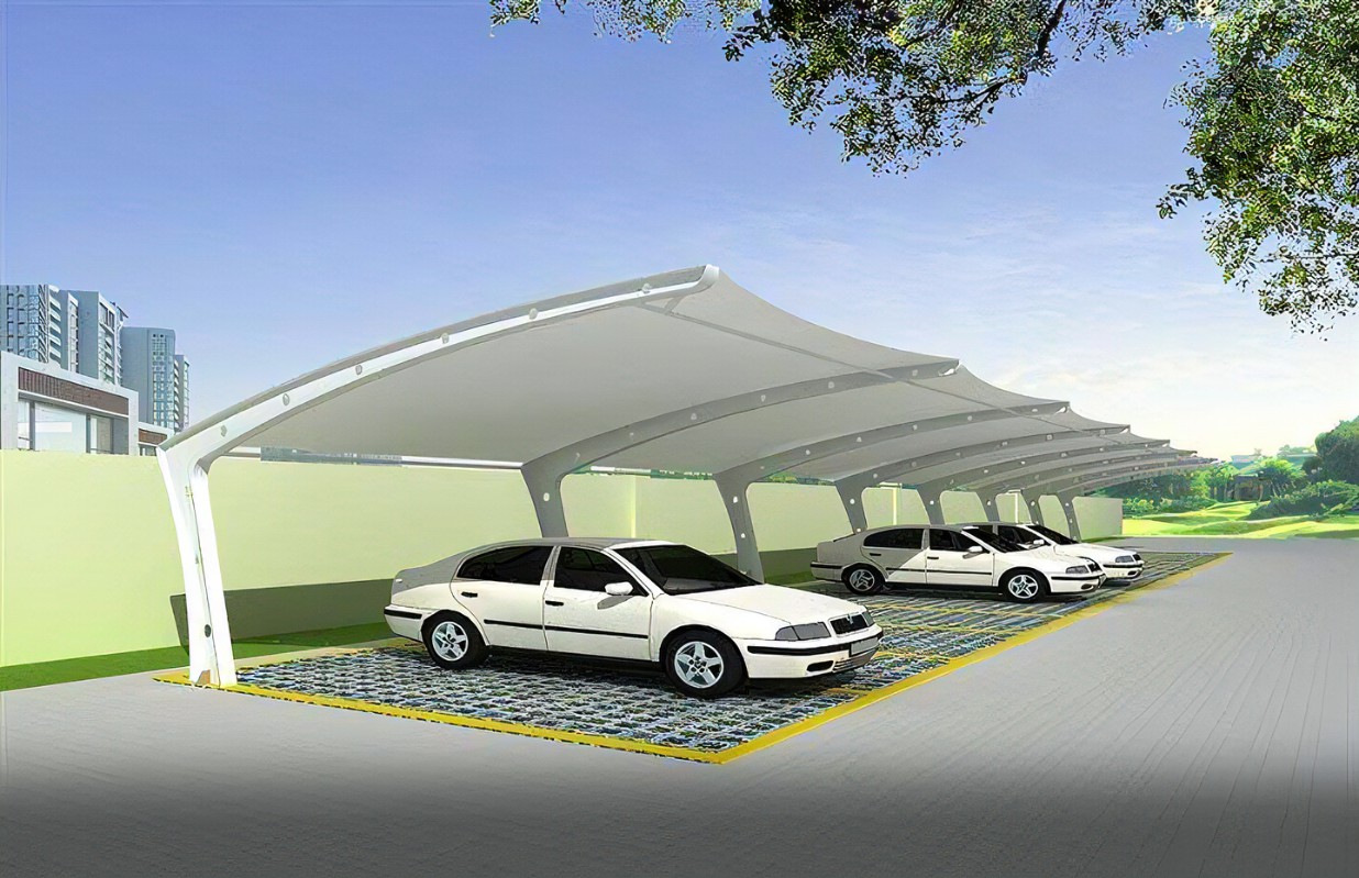 Solar Carport Structure